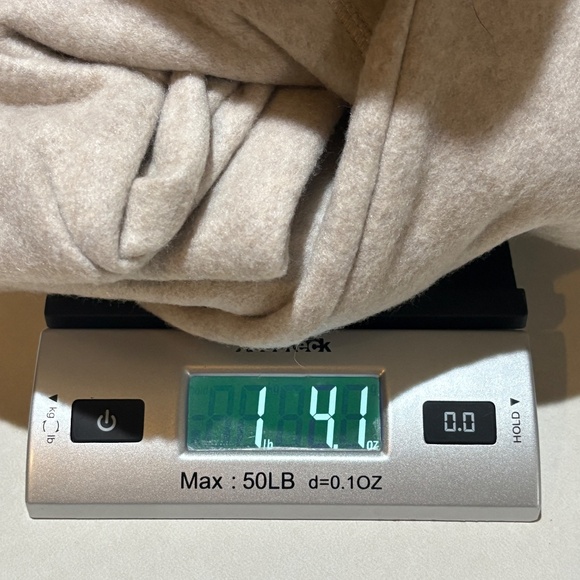 Lands’ End Women 1/4 Zip Soft Cozy Fleece Jacket Sz 2X 20W - 22W Kangaroo pocket - Picture 8 of 8